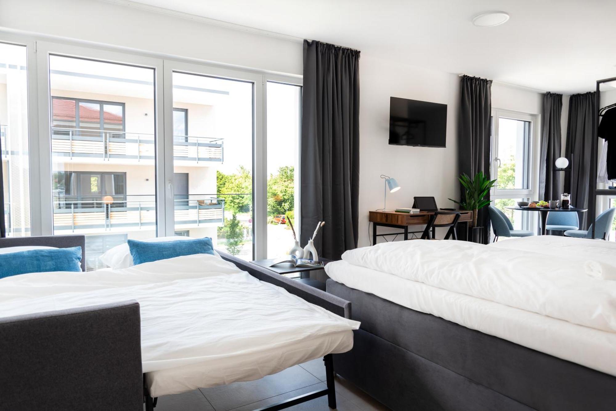 Moonliving Boutique Apartments By Munich Эхинг Экстерьер фото